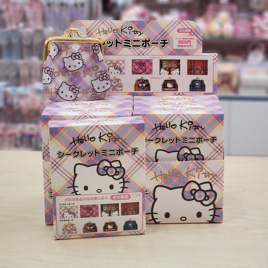 Hello Kitty D-TARTAN Secret Pouch & Purse