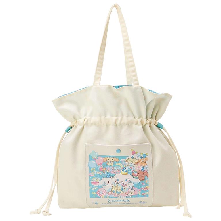 Cinnamoroll After Party Drawstring Tote Bag