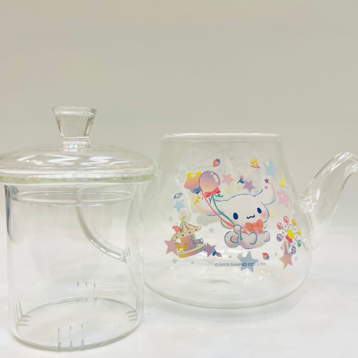 Cinnamoroll Glass Teapot (amusement Park Series)