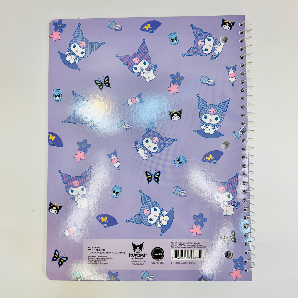 Kuromi JAPAN Spiral Notebook – Hello Cutie Shop