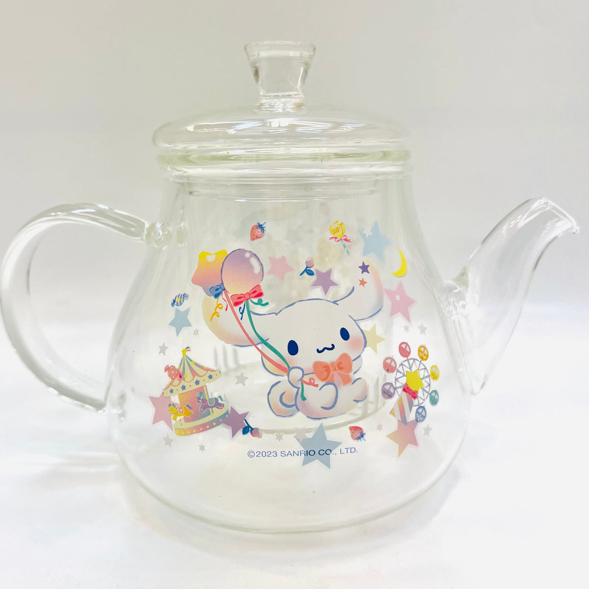 Cinnamoroll Glass Teapot (Amusement Park Series)