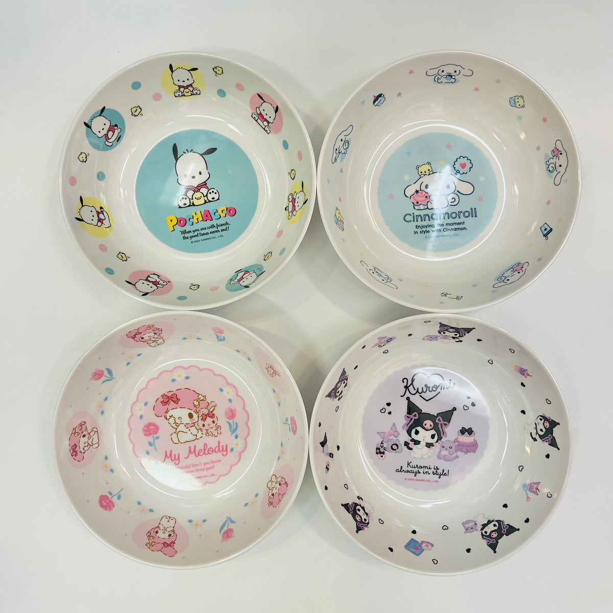 Sanrio Characters Melamine Skillet Plate (Cute Camp Series)