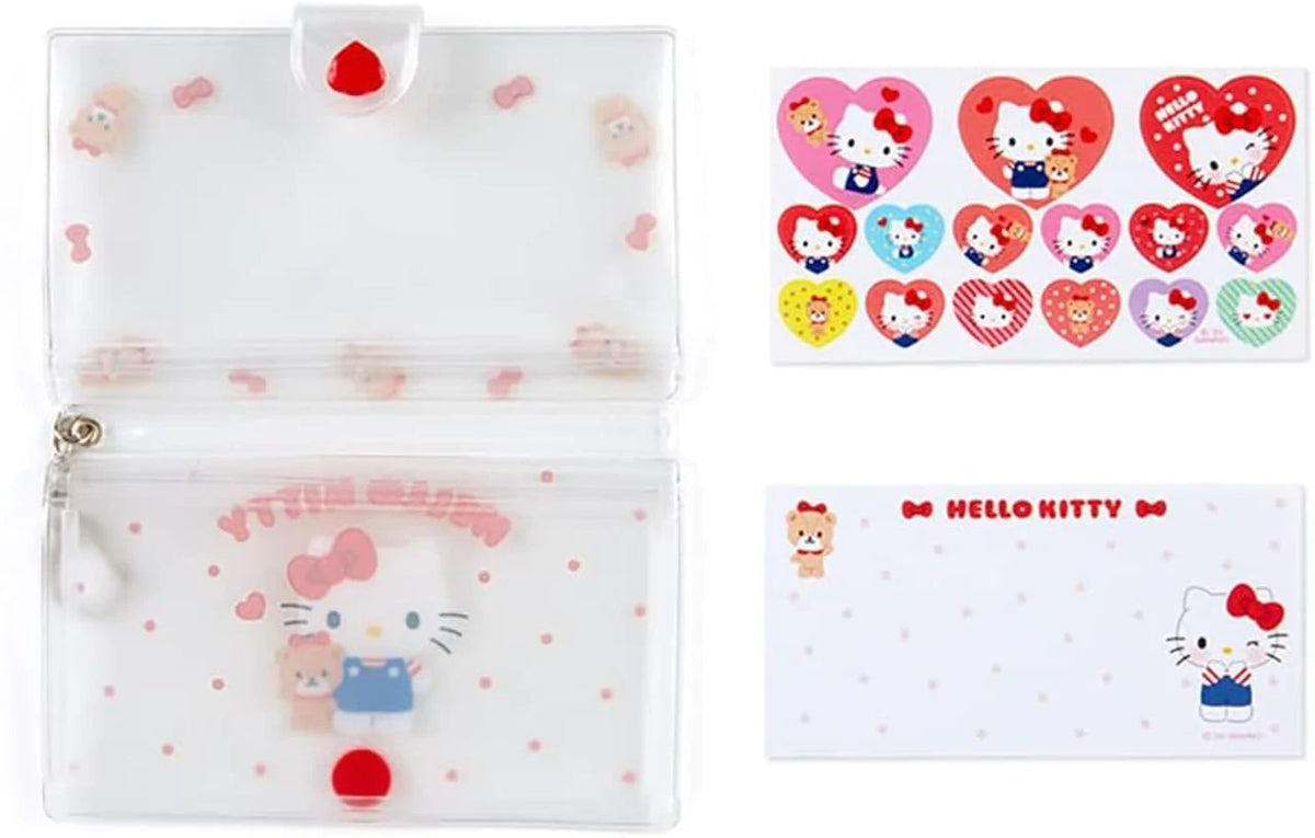 Hello Kitty Mini Memo Pad & Clip: Coin Purse