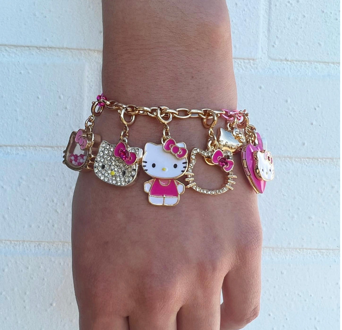 Charm It! Gold Bling Hello Kitty Charm – Hello Cutie Shop