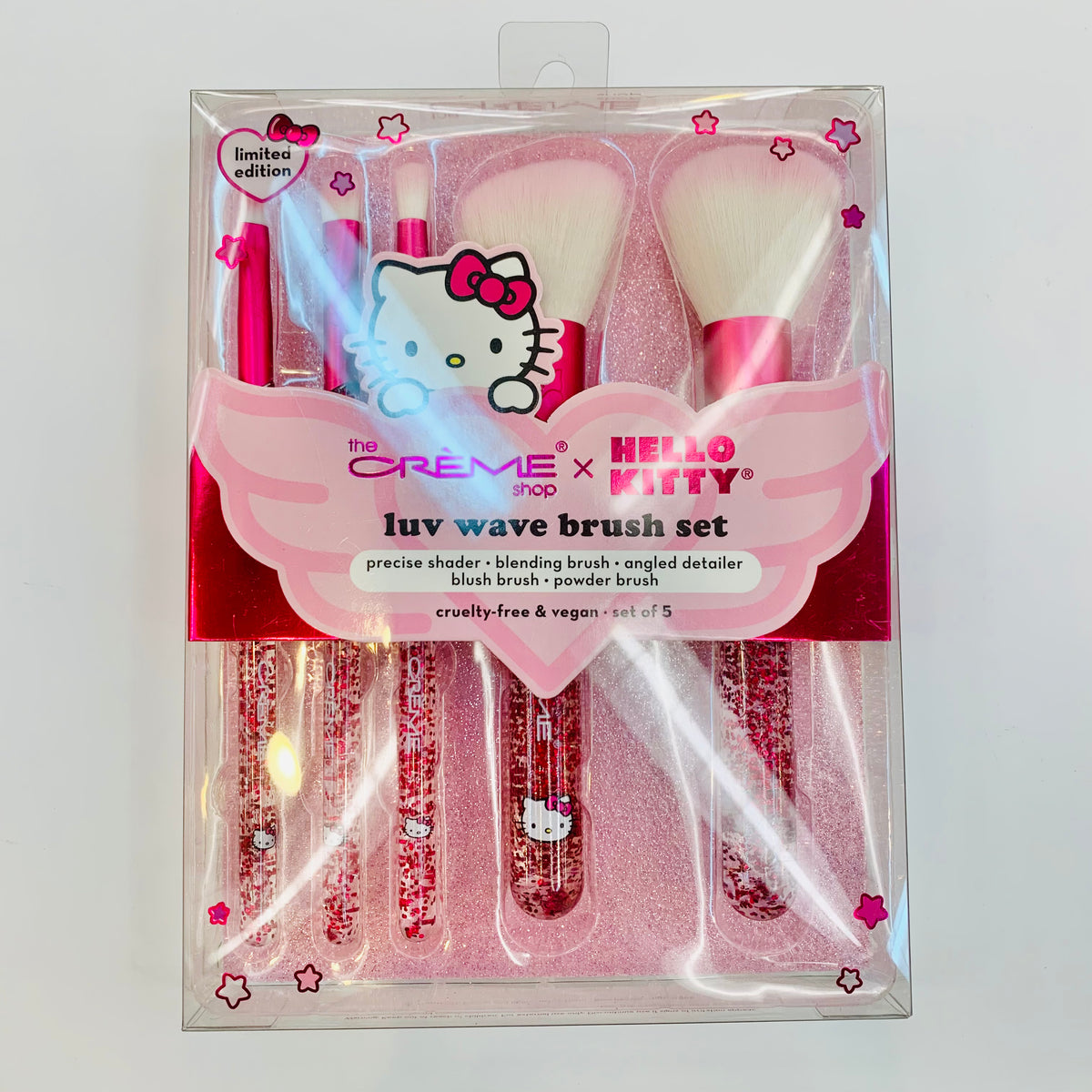 Hello Kitty Luv Wave Brush Collection (Set of 5) – The Crème Shop