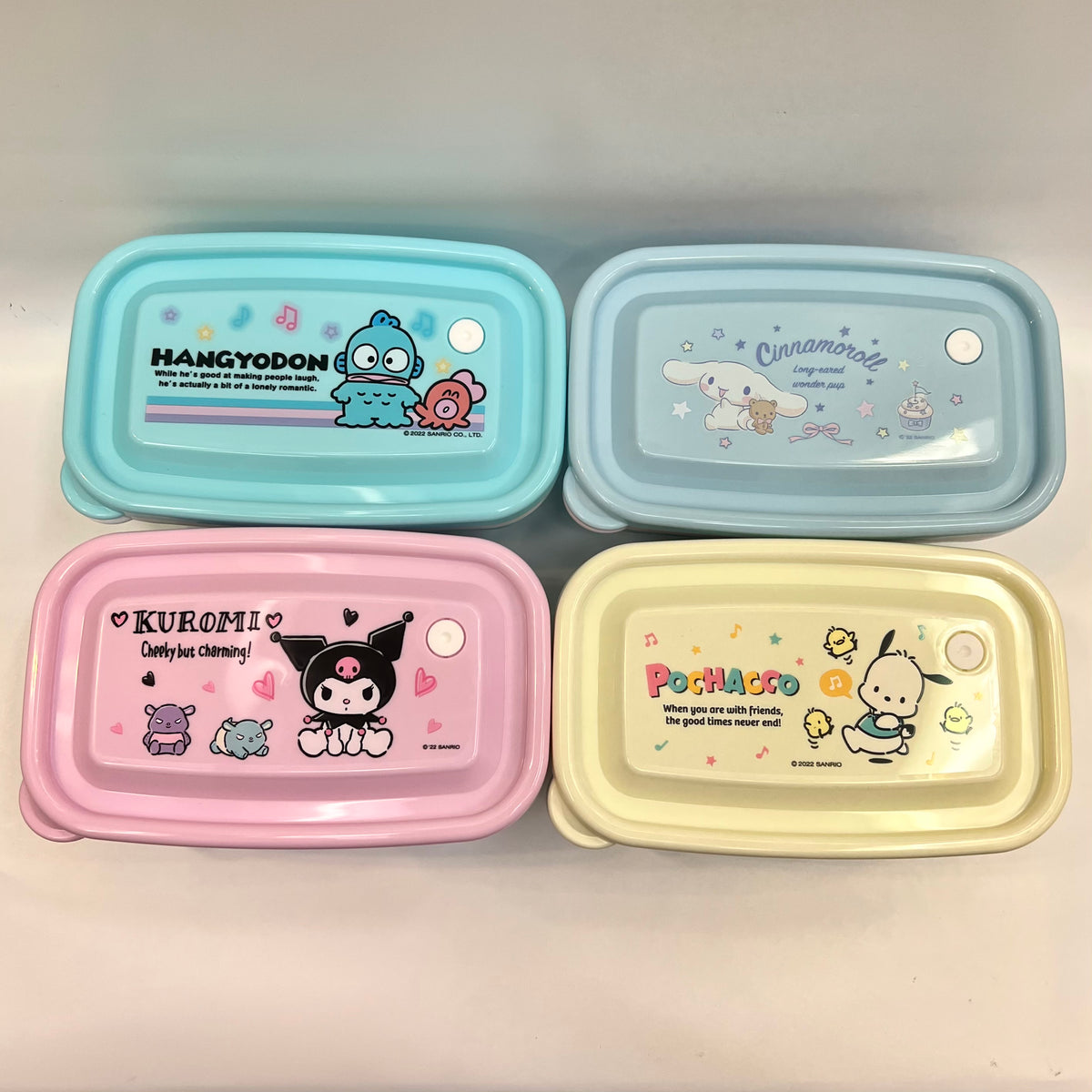 Pochacco Lunch Box Set 2pc Sanrio Bento Box BPA Free 