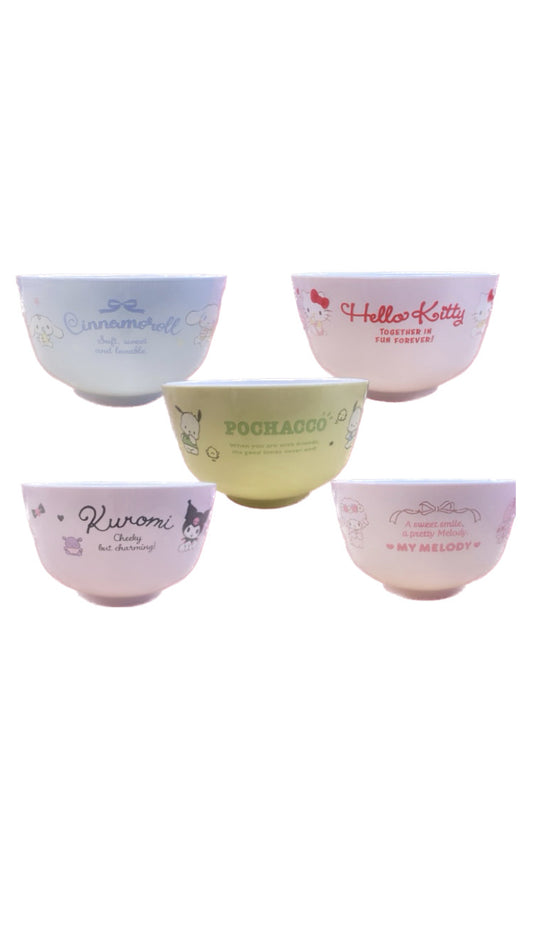 Sanrio Plastic Bowl