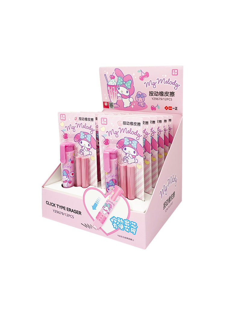 Sanrio Click-On Eraser with Refills