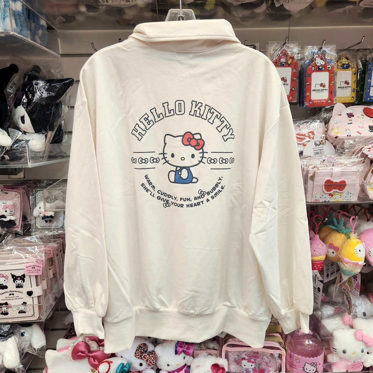 Sanrio Half-Zip Sweatshirt