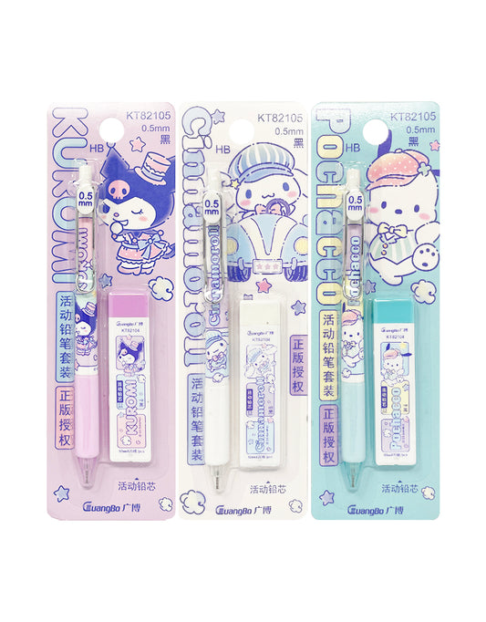 Sanrio Mechanical Pencil & Lead Set