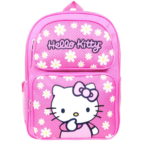 Hello Kitty Polka Dot Floral Large Backpack