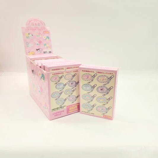 Sanrio PASTEL CHECK SERIES Secret Keyring