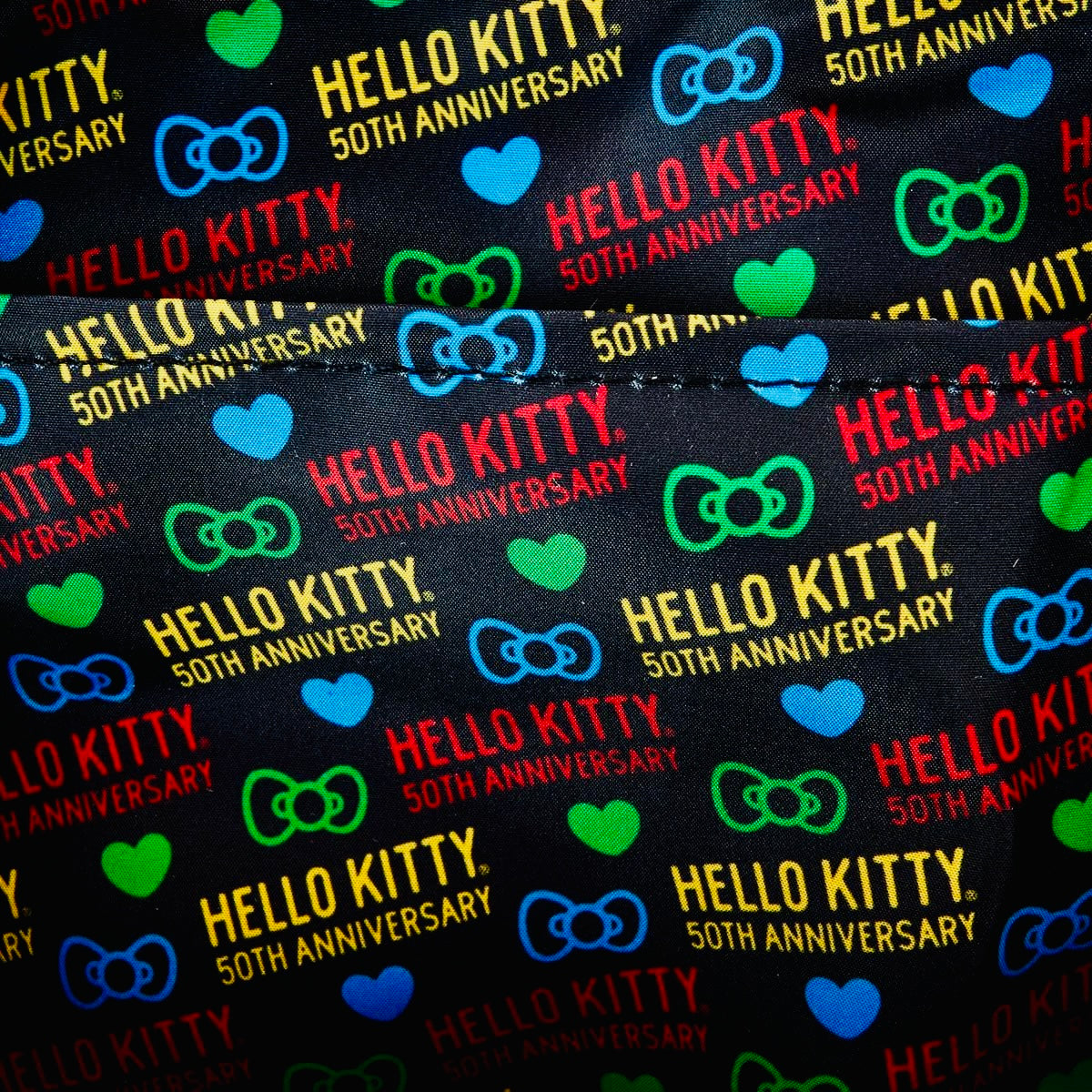 Hello Kitty 50th Anniversary Nylon Square Mini Backpack