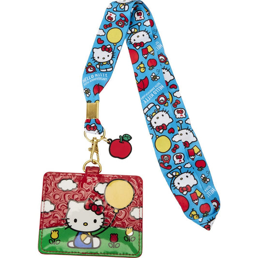 Hello Kitty 50th Anniversary Lanyard with Card Holder