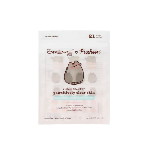 The Crème Shop x Pusheen Pawsitively Clear Skin Infused Hydrocolloid Blemish Patch