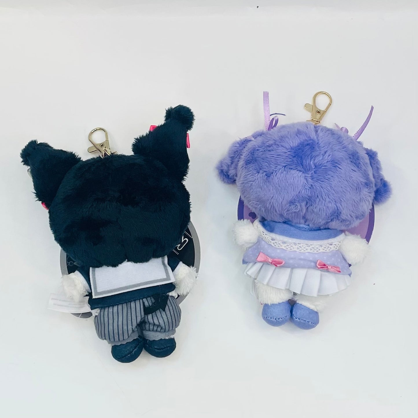 Kuromi BLACK & PURPLE Mascot Plush Keychain