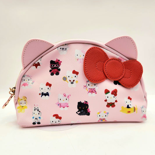Hello Kitty 50th Anniversay OVER THE YEARS Pouch