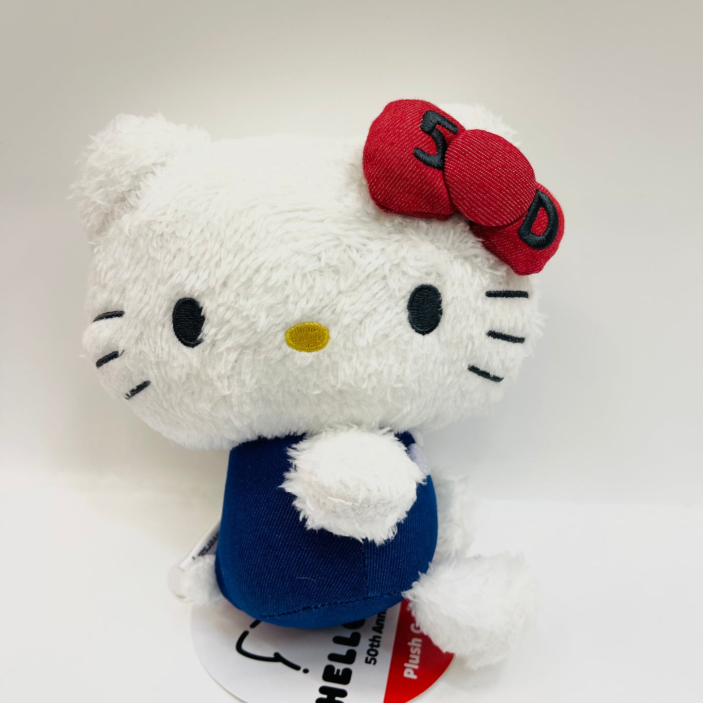 Sanrio Hello Kitty 50th Anniversary RED BOW Headband 6" Plush