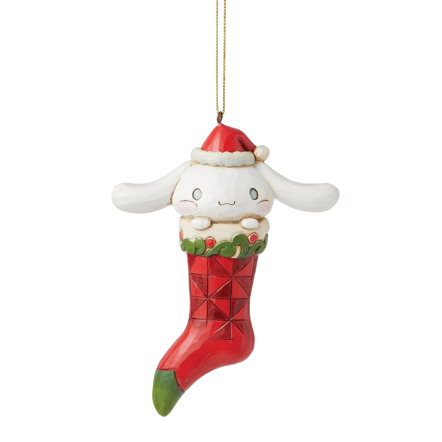 Cinnamoroll x Jim Shore Christmas Stocking Ornament