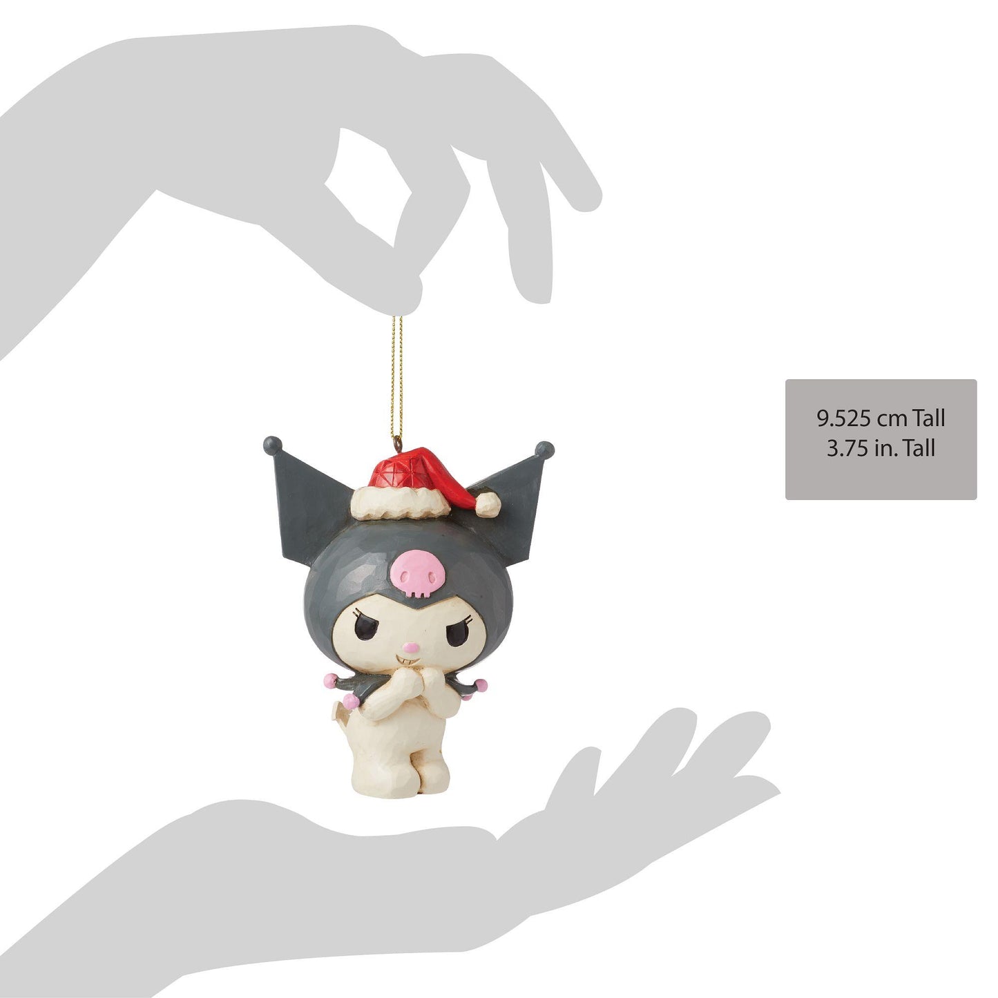 Kuromi x Jim Shore Christmas Ornament