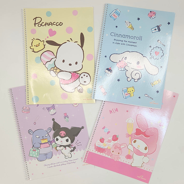 Sanrio Sping Line Notebook