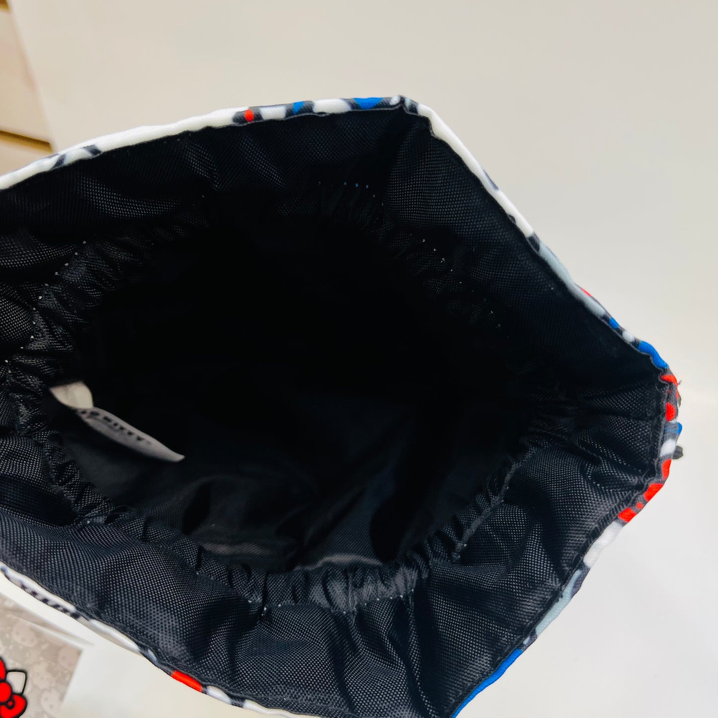 Hello Kitty BLACK POSE Mini Drawstring Bag