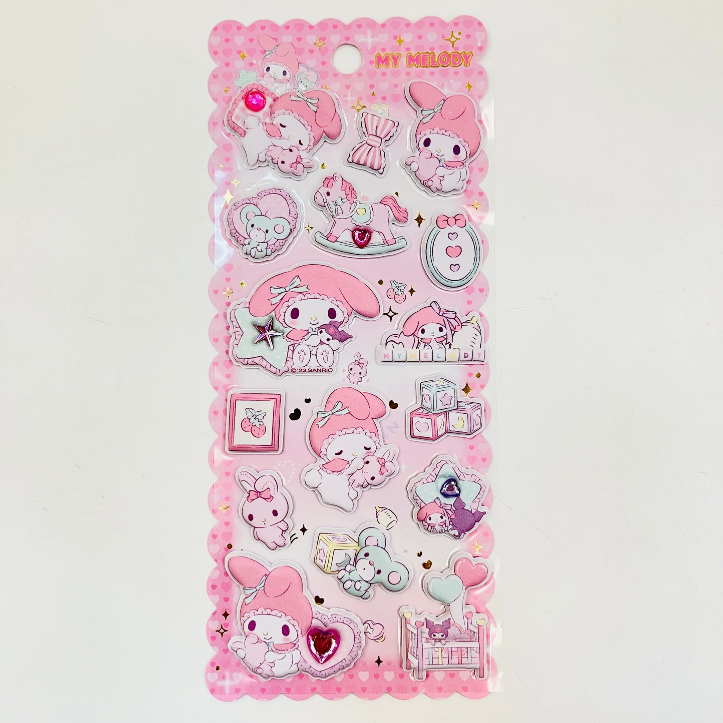 My Melody  3D Puffy Stickers