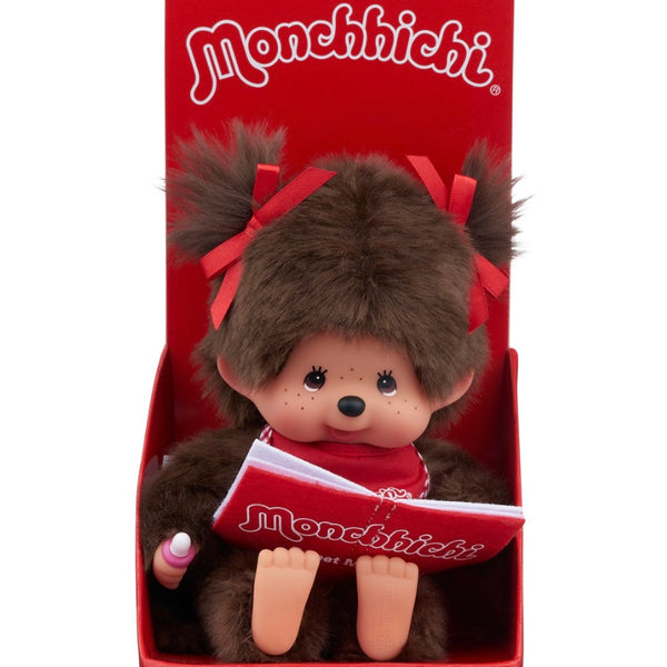 Monchhichi-Sitting & Reading Girl - Box