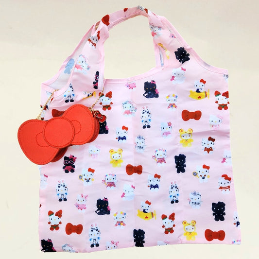 Hello Kitty 50th Anniversay OVER THE YEARS Eco Bag