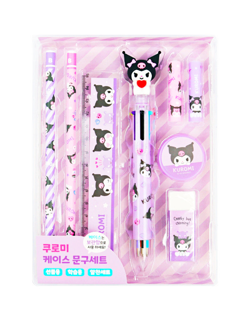 Kuromi Stationery Set