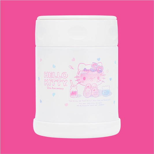 Zojirushi x Hello Kitty 50th Anniversary 12 oz. Stainless Steel Food Jar