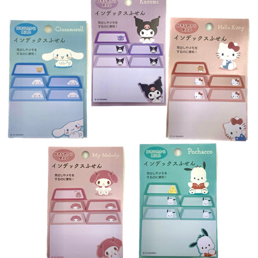 Sanrio Index Sticky Notes