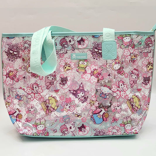 Hello Kitty & Friends x Tokidoki Sakura Festival Clear Tote Bag