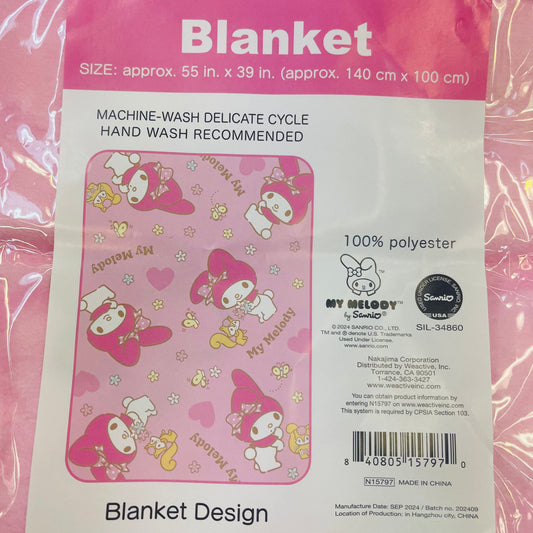 My Melody INTERIOR Blanket