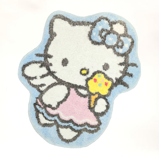 Hello Kitty SKY ANGEL Diecut Rug