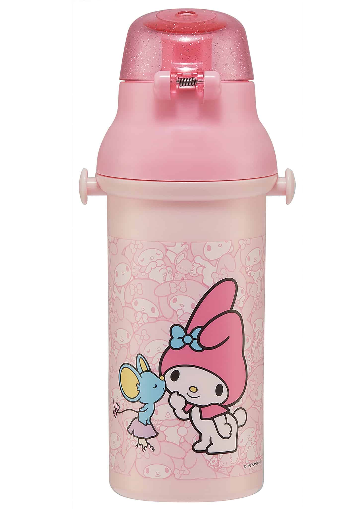 My Melody Water Bottle with Strap 16.23oz 480ml (Friends)