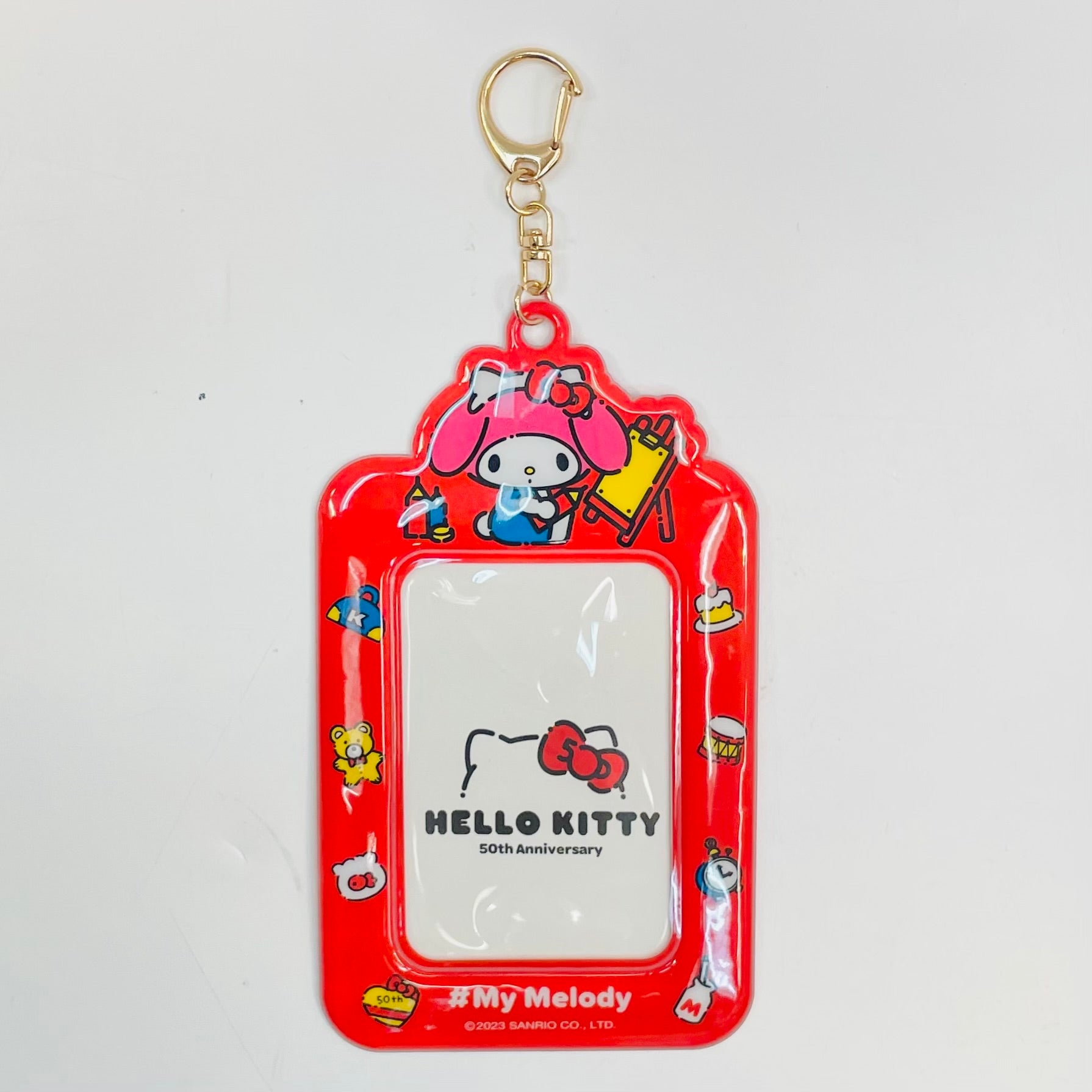 Sanrio Hello Kitty 50th Anniversary ID Case My Melody