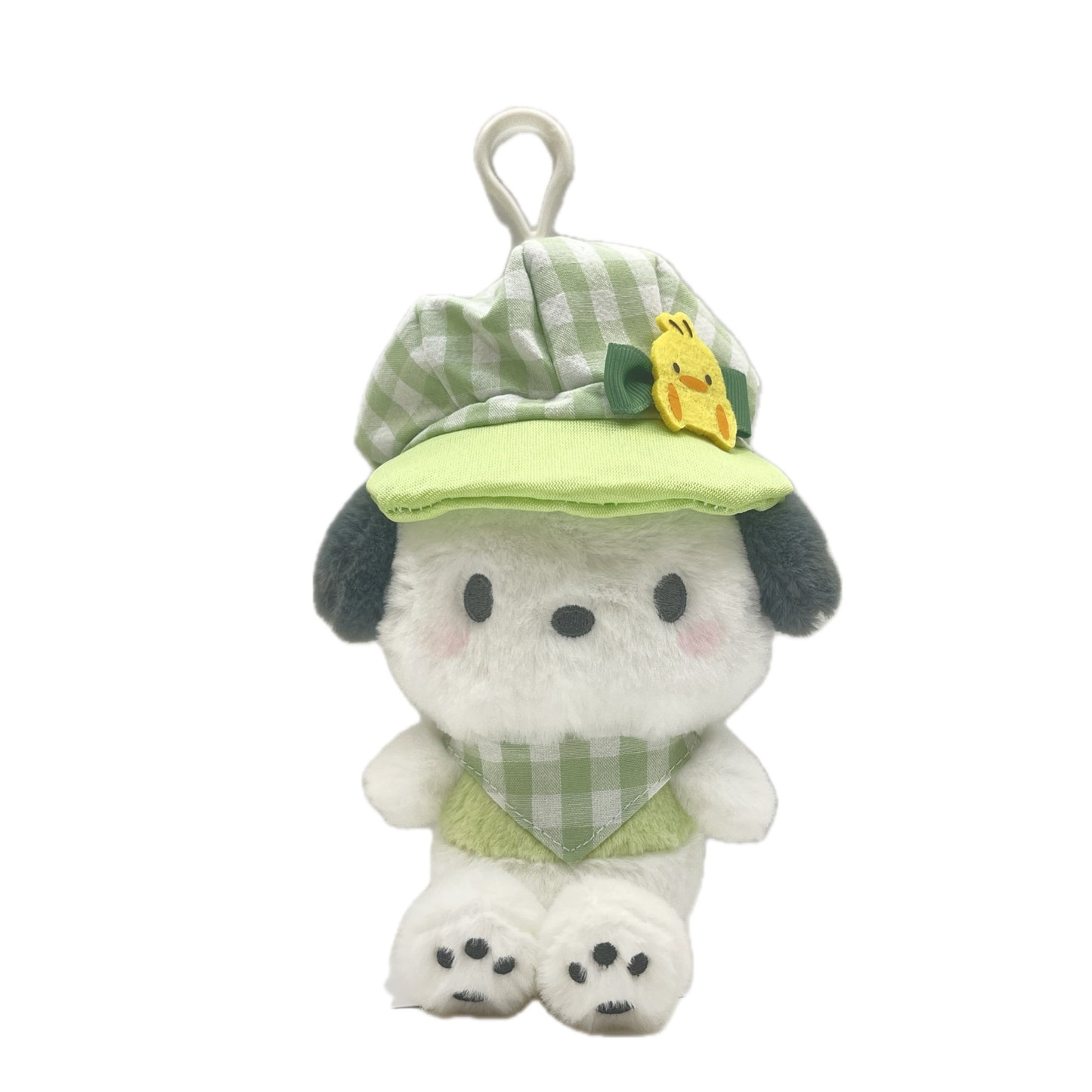 Sanrio GINGHAM CASQUETTE Mascot Clip-On