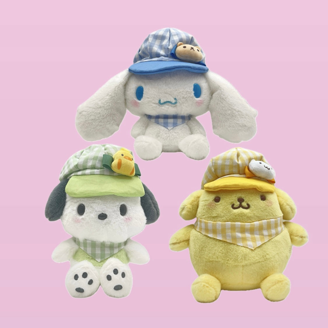 Sanrio GINGHAM CASQUETTE 8" Plush