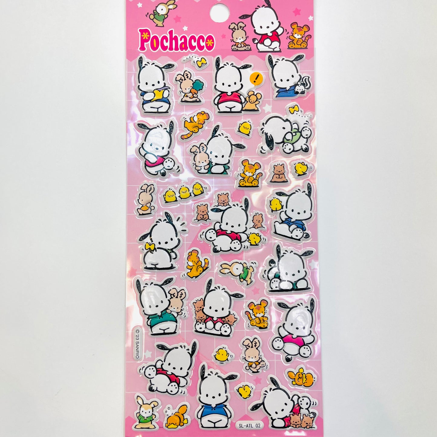 Pochacco Puffy Stickers