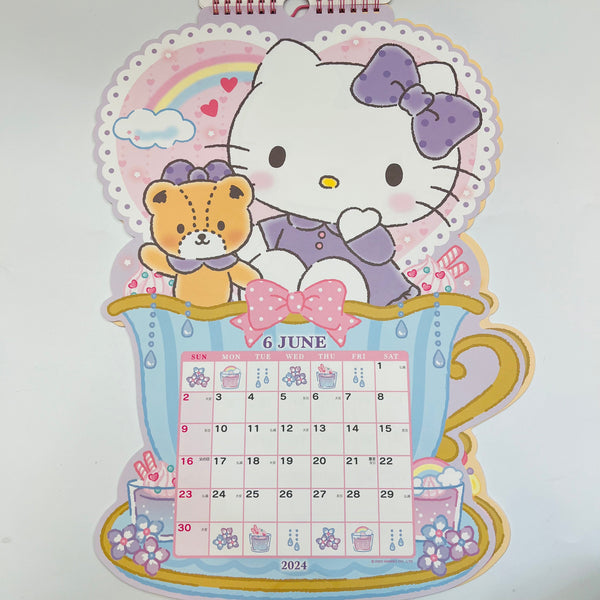 Hello Kitty 2024 Diecut Wall Calendar – Hello Cutie Shop