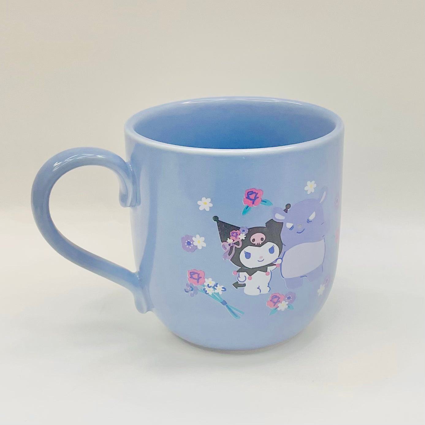 Kuromi & Baku HEART FLORAL Mug