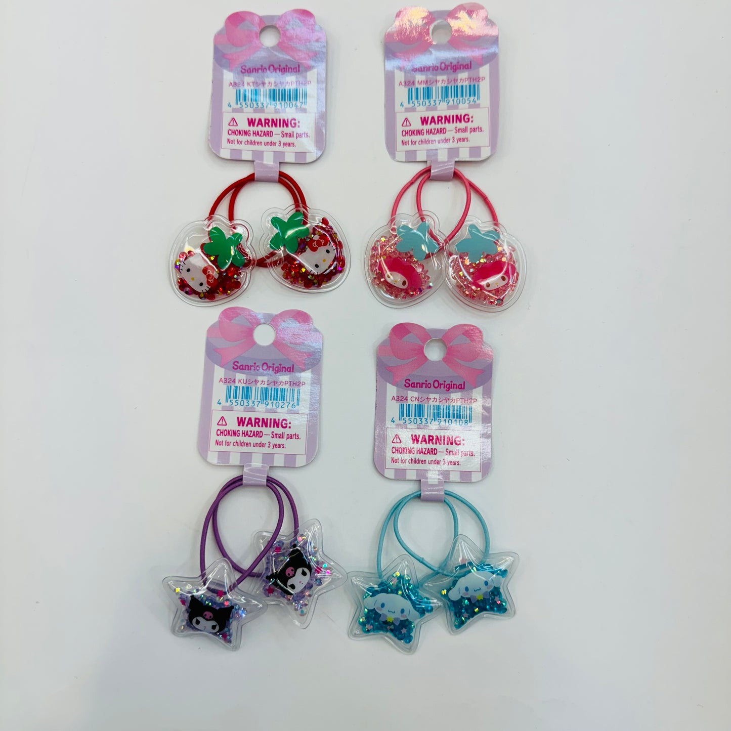 Sanrio BEADS Ponytail Holder Set