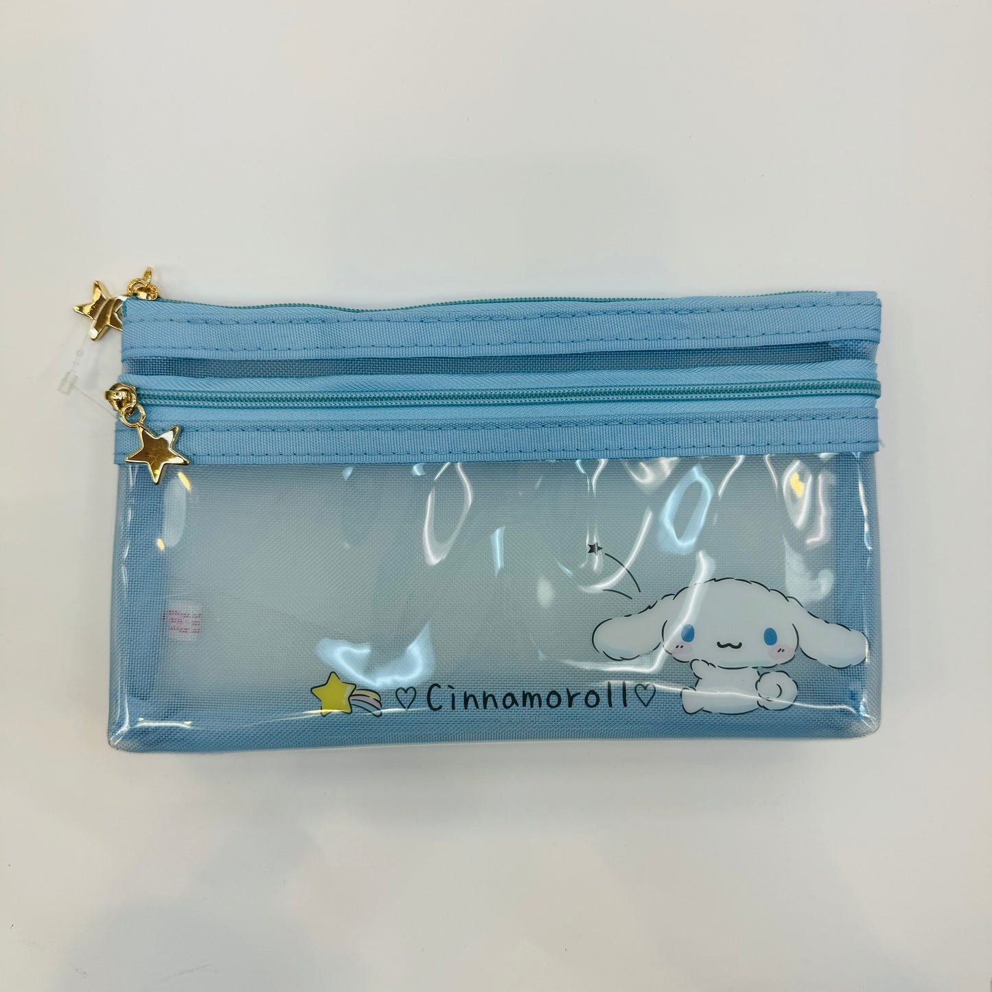 Sanrio 2-Zipper FLAT Pen Pouch