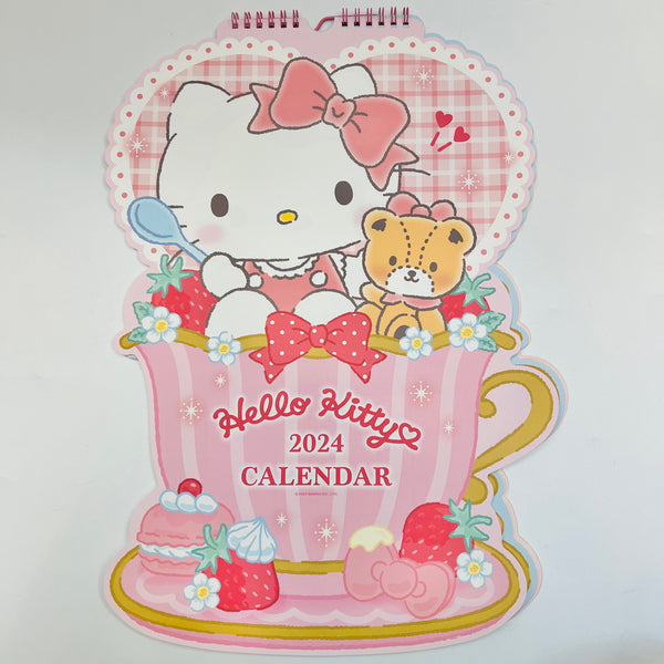 Hello Kitty 2024 Diecut Wall Calendar