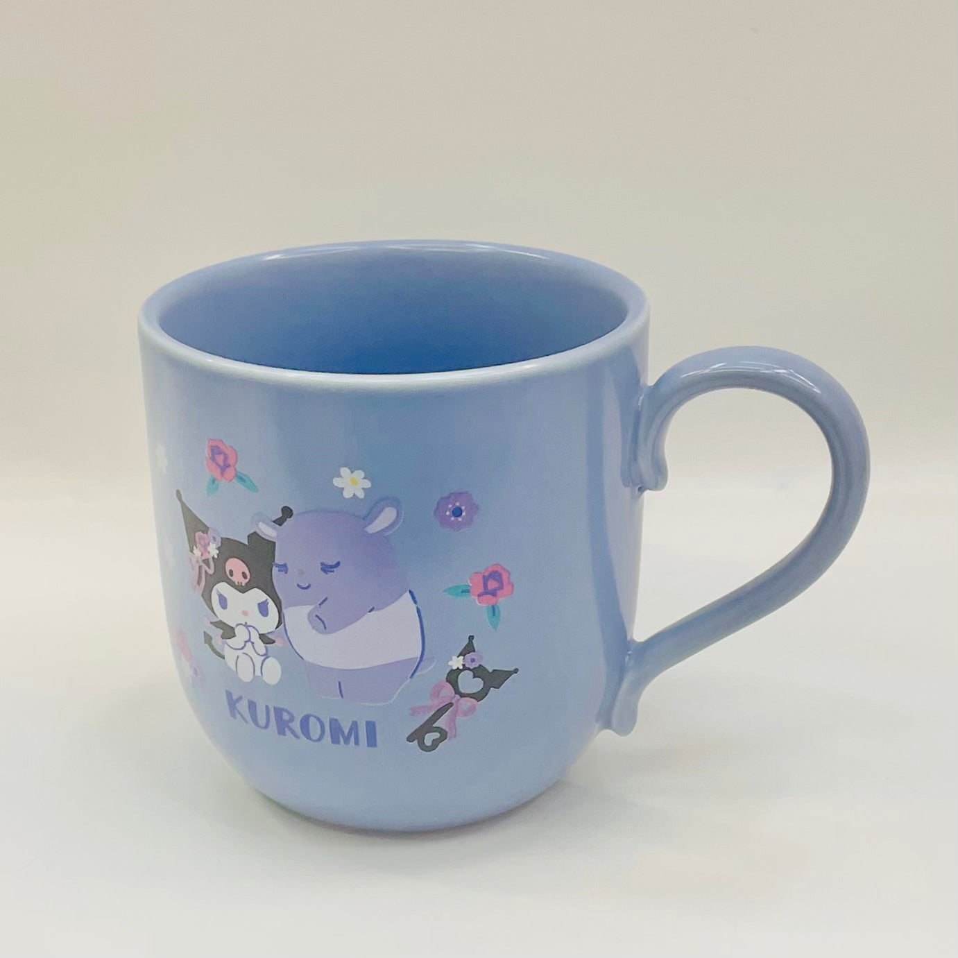 Kuromi & Baku HEART FLORAL Mug