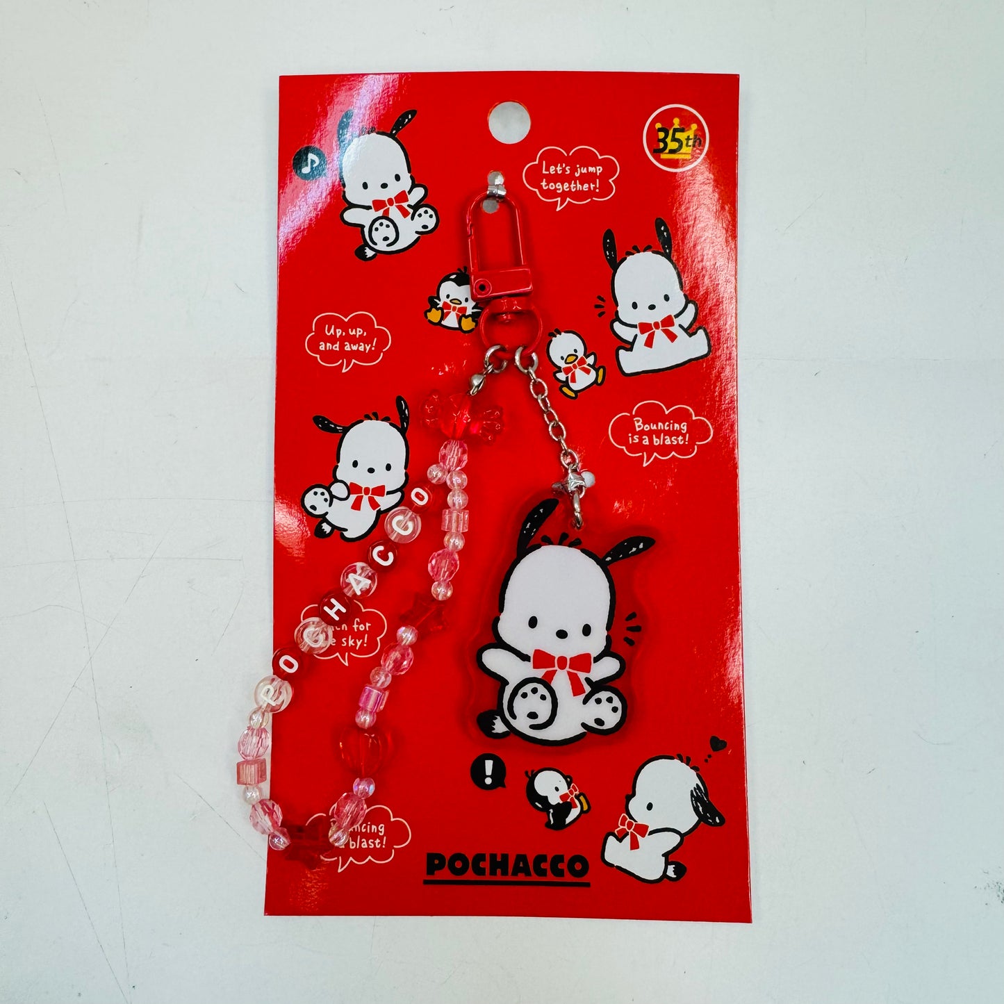 Pochacco RED RETRO Keyring