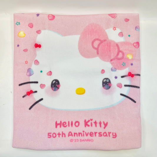 Hello Kitty 50th Anniversary RHINESTONE  Wash Towel