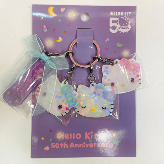 Hello Kitty 50th Anniversary Keychain