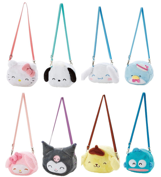 Sanrio SMILE D-Cut Pouch with Strap